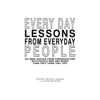 Couverture_Every Day Lessons From Everyday People