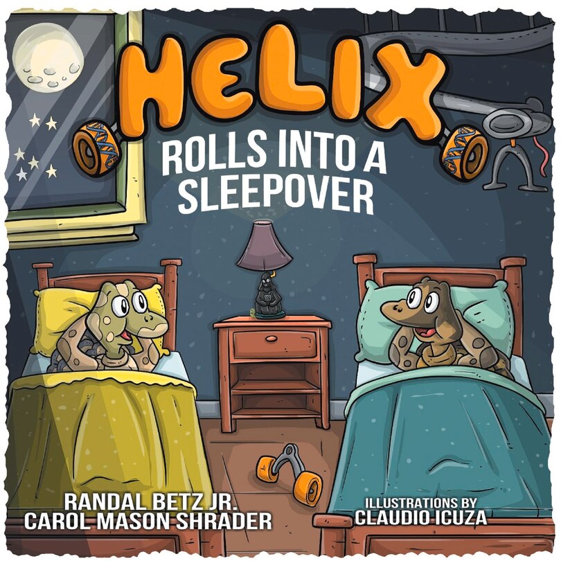 Front cover_Helix Rolls Into A Sleepover