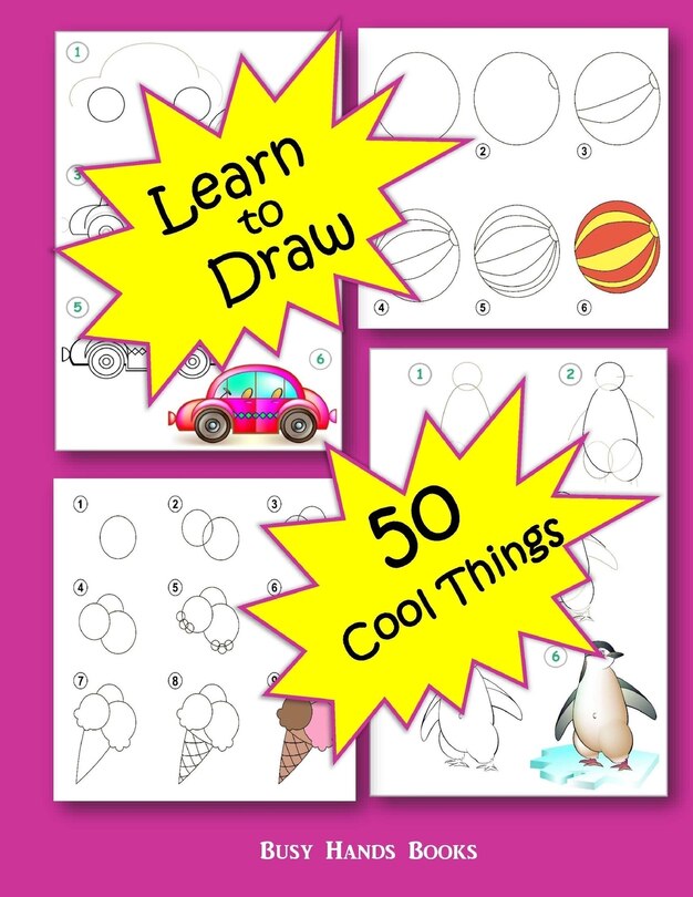 Front cover_How To Draw 50 Cool Things