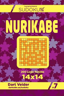Couverture_Sudoku Nurikabe - 200 Logic Puzzles 14x14 (Volume 7)