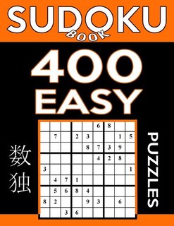 Front cover_Sudoku Book 400 Easy Puzzles
