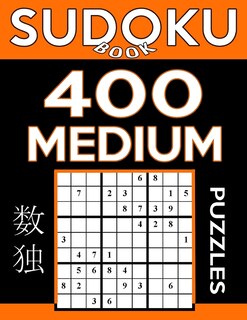 Couverture_Sudoku Book 400 Medium Puzzles