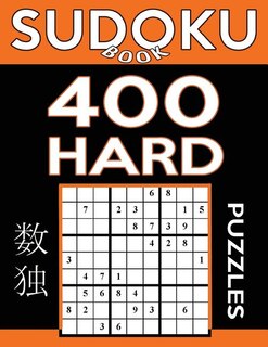 Front cover_Sudoku Book 400 Hard Puzzles