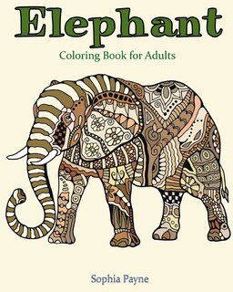 Couverture_Elephant Coloring Book for Adults