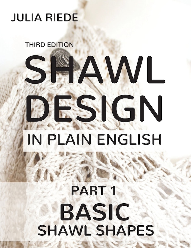 shawl design in plain english