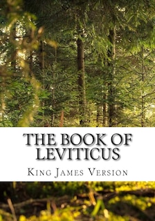 Front cover_The Book of Leviticus (KJV) (Large Print)