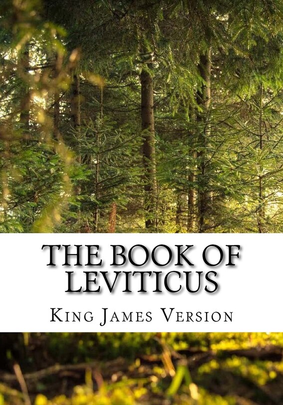 Front cover_The Book of Leviticus (KJV) (Large Print)