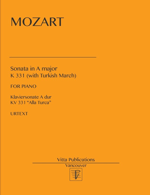 Front cover_Sonata in A major