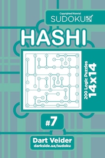 Couverture_Sudoku Hashi - 200 Logic Puzzles 14x14 (volume 7)