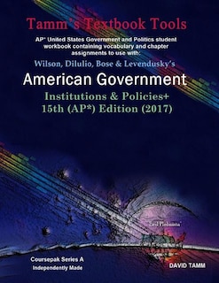 Couverture_American Government 15th Edition+ Student Workbook (AP* Government)