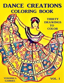Couverture_Dance Creations Coloring Book