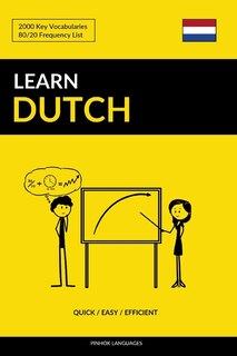 Front cover_Learn Dutch - Quick / Easy / Efficient