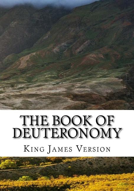Couverture_The Book of Deuteronomy (KJV) (Large Print)