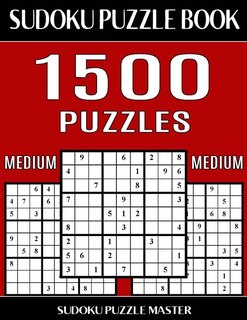 Couverture_Sudoku Puzzle Master Book, 1,500 Medium Puzzles