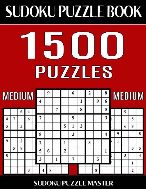 Couverture_Sudoku Puzzle Master Book, 1,500 Medium Puzzles