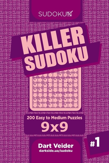 Couverture_Killer Sudoku - 200 Easy to Medium Puzzles 9x9 (Volume 1)