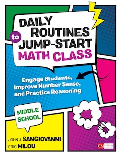 Front cover_Daily Routines To Jump-start M Ath Class, Grades 6-8