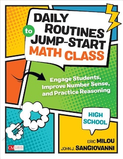 Front cover_DAILY ROUTINES TO JUMP-START M ATH CLASS, GRADES 9-12