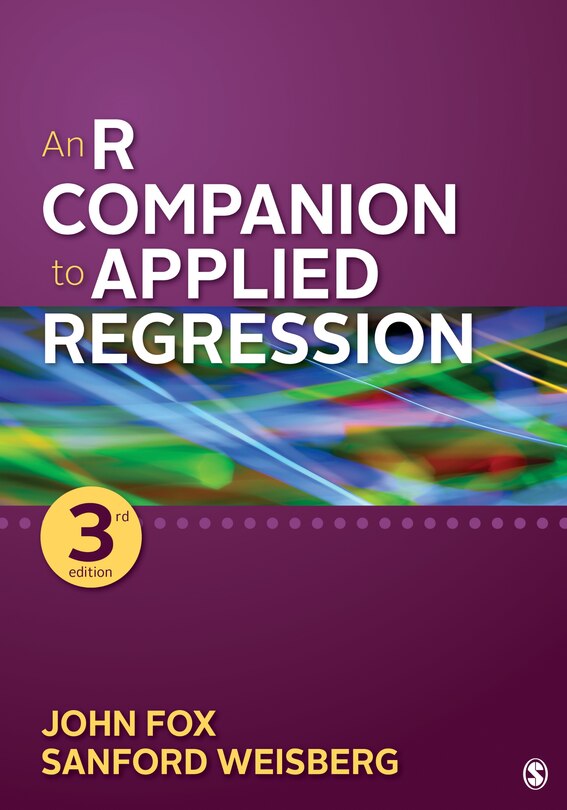 Front cover_An R Companion To Applied Regression