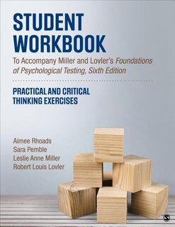 Front cover_Student Workbook To Accompany Miller and Lovler’s Foundations of Psychological Testing
