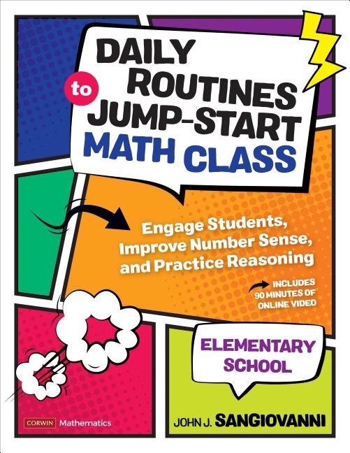 Front cover_DAILY ROUTINES TO JUMP-START M ATH CLASS, ELEMENTARY ENGAGE S