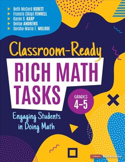 Couverture_CLASSROOM-READY RICH MATH TASK S FOR GRADES 4-5 ENGAGING STUD
