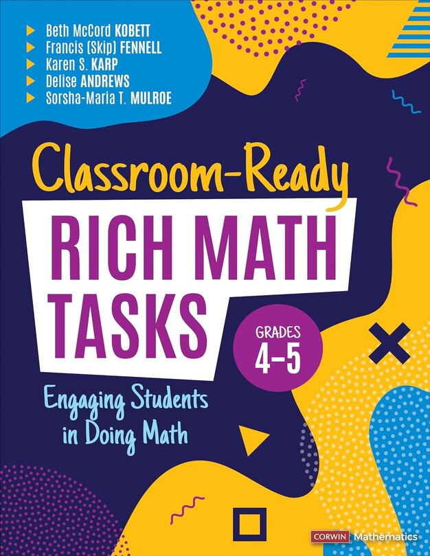 Couverture_CLASSROOM-READY RICH MATH TASK S FOR GRADES 4-5 ENGAGING STUD