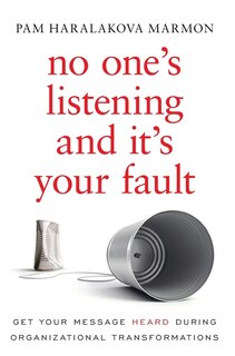 Couverture_No One's Listening and It's Your Fault