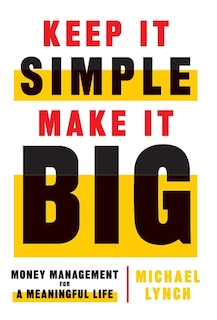 Couverture_Keep It Simple, Make It Big