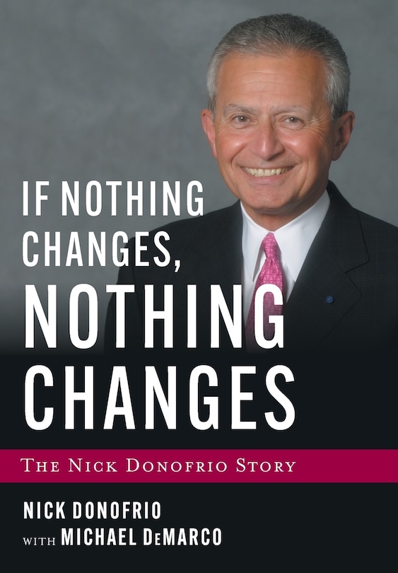 Front cover_If Nothing Changes, Nothing Changes