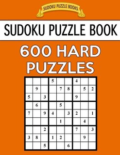 Couverture_Sudoku Puzzle Book, 600 HARD Puzzles