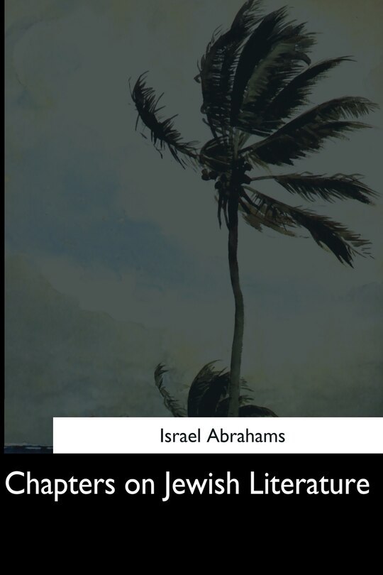 Couverture_Chapters on Jewish Literature