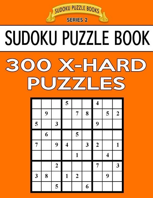 Couverture_Sudoku Puzzle Book, 300 EXTRA HARD Puzzles