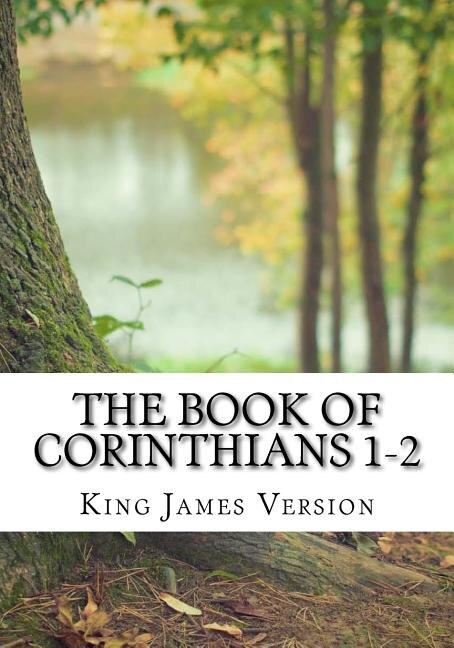 Front cover_The Book of Corinthians 1-2 (KJV) (Large Print)