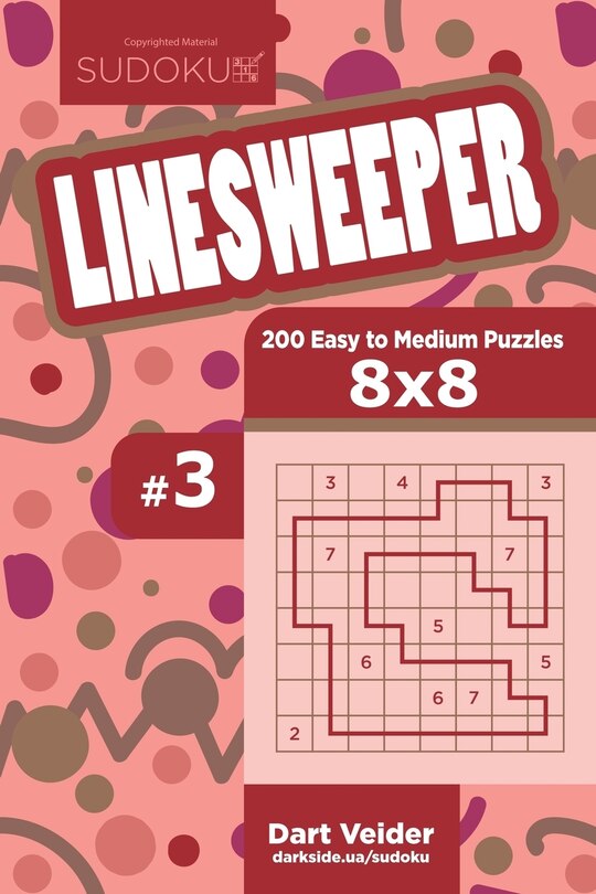 Couverture_Sudoku Linesweeper - 200 Easy to Medium Puzzles 8x8 (Volume 3)