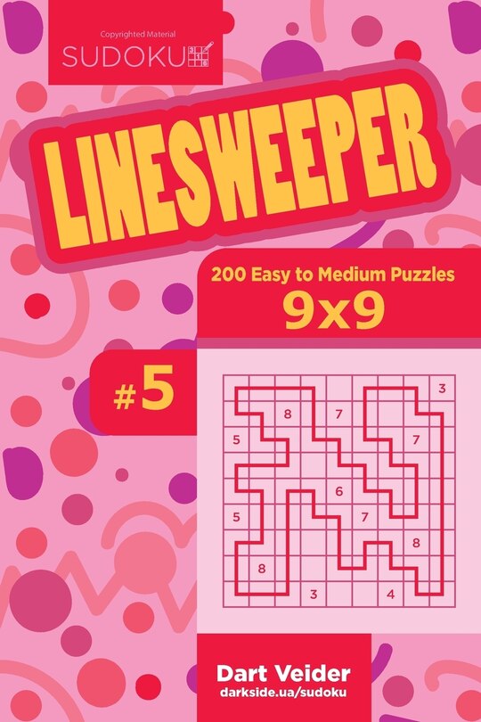 Couverture_Sudoku Linesweeper - 200 Easy to Medium Puzzles 9x9 (Volume 5)