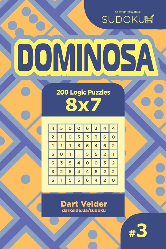 Couverture_Sudoku Dominosa - 200 Logic Puzzles 8x7 (Volume 3)