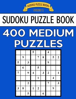 Couverture_Sudoku Puzzle Book, 400 MEDIUM Puzzles