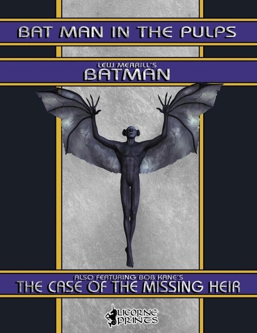 Couverture_Bat Man in the Pulps