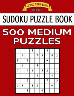Couverture_Sudoku Puzzle Book, 500 MEDIUM Puzzles