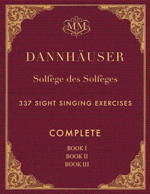 Front cover_Solfège des Solfèges, Complete, Book I, Book II and Book III