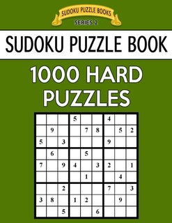 Couverture_Sudoku Puzzle Book, 1,000 HARD Puzzles