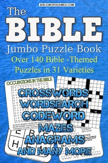 Bible Jumbo Variety Puzzle Book Vol.1: Over 140 Bible themed puzlzles in 31 varieties