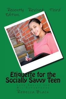 Front cover_Etiquette for the Socially Savvy Teen
