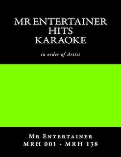 Couverture_Mr Entertainer Hits - LEG001 - LEG138 - Karaoke listings