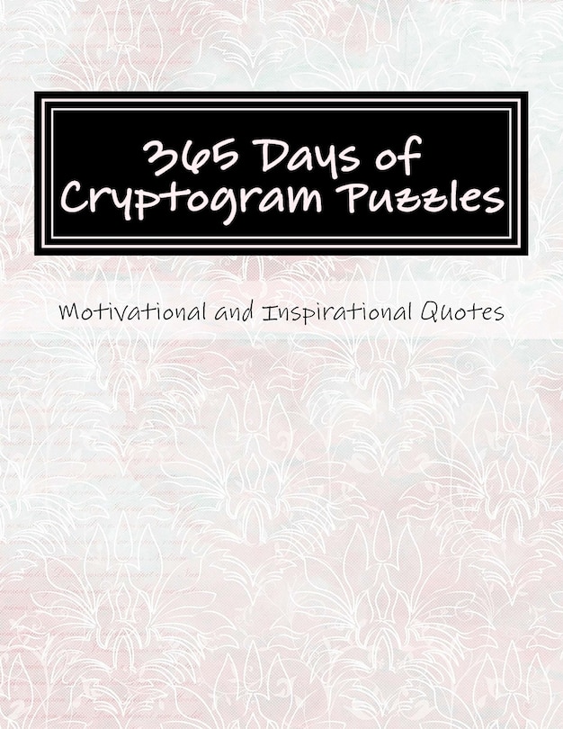Front cover_365 Days of Cryptogram Puzzles