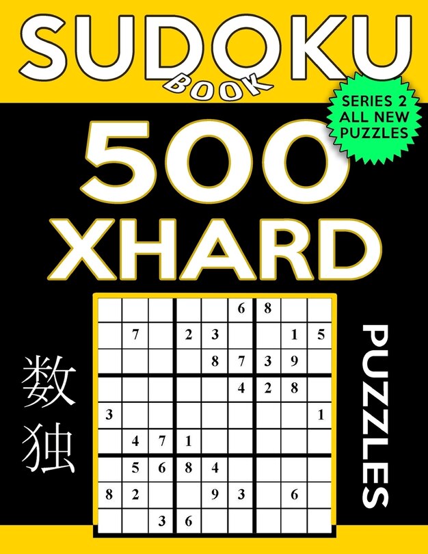 Couverture_Sudoku Book 500 Extra Hard Puzzles