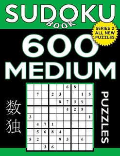 Couverture_Sudoku Book 600 Medium Puzzles