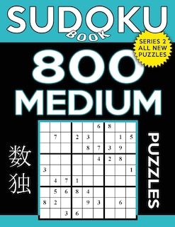 Couverture_Sudoku Book 800 Medium Puzzles