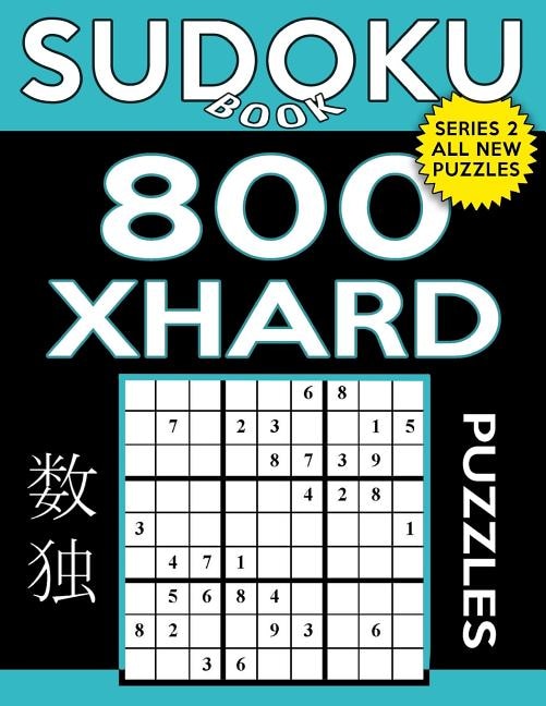 Couverture_Sudoku Book 800 Extra Hard Puzzles